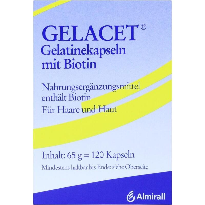 GELACET Gelatinekapseln mit Biotin