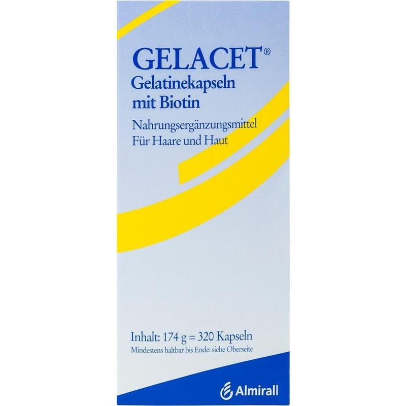 GELACET Gelatinekapseln mit Biotin