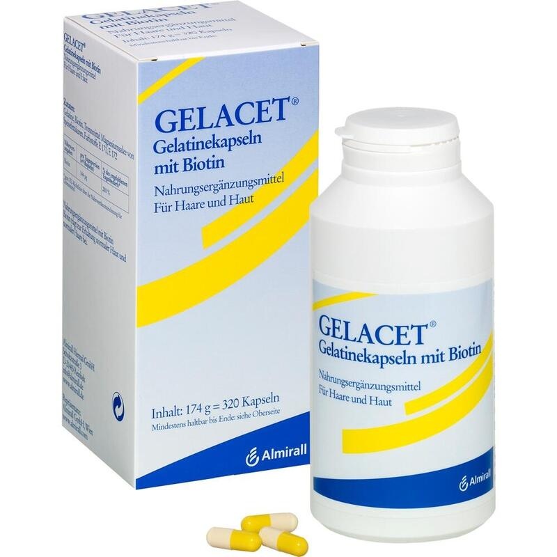 GELACET Gelatinekapseln mit Biotin