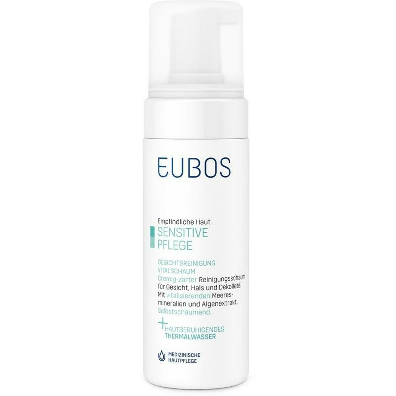 EUBOS SENSITIVE Pflege Vitalschaum Gesichtsreinig.