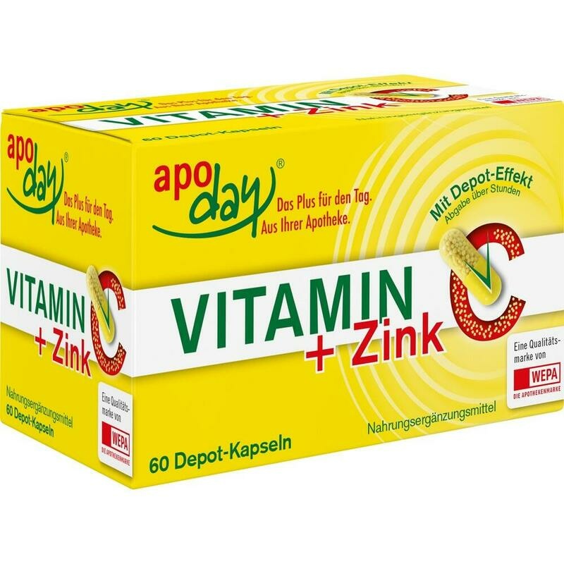 VITAMIN C+ZINK Depot Kapseln