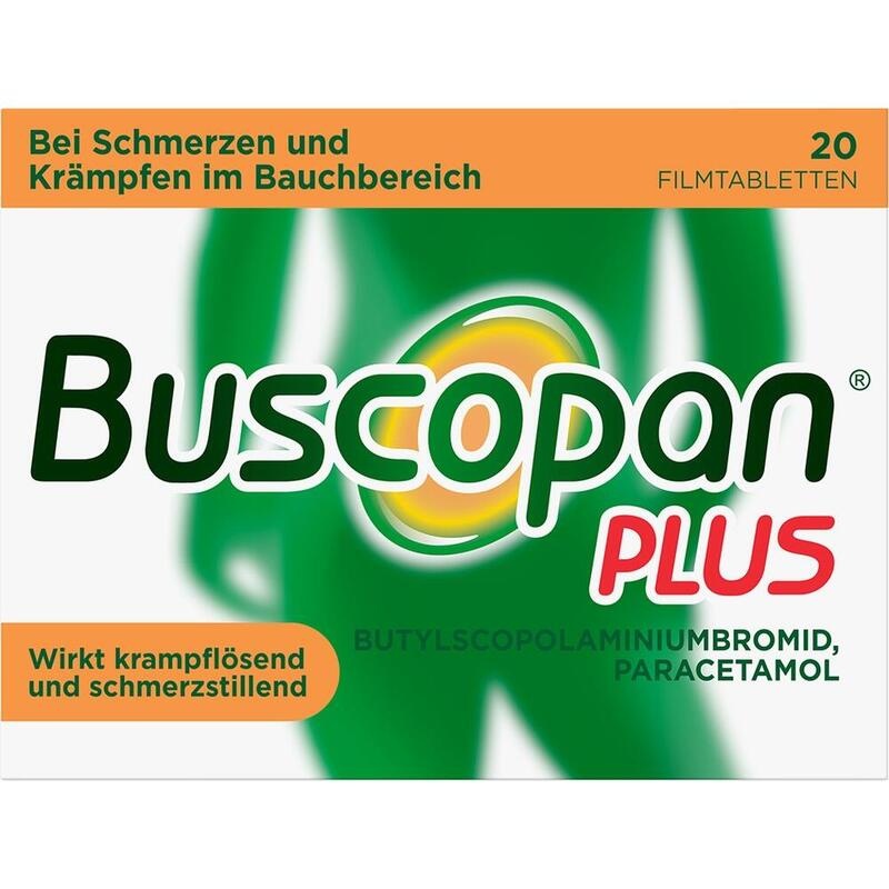 BUSCOPAN plus 10 mg/500 mg Filmtabletten