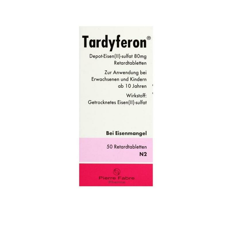 TARDYFERON Depot-Eisen(II)-sulfat 80 mg Retardtab.