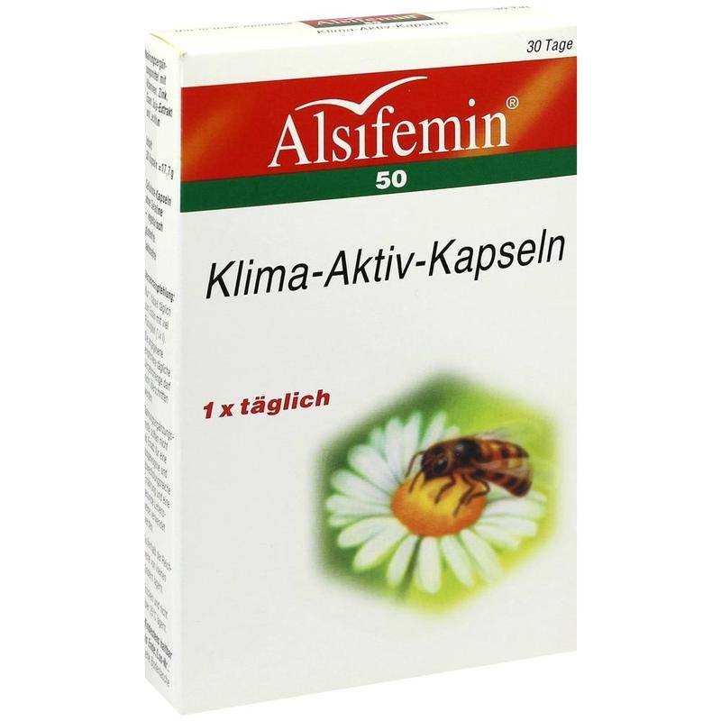 ALSIFEMIN 50 Klima-Aktiv m.Soja 1x1 Kapseln