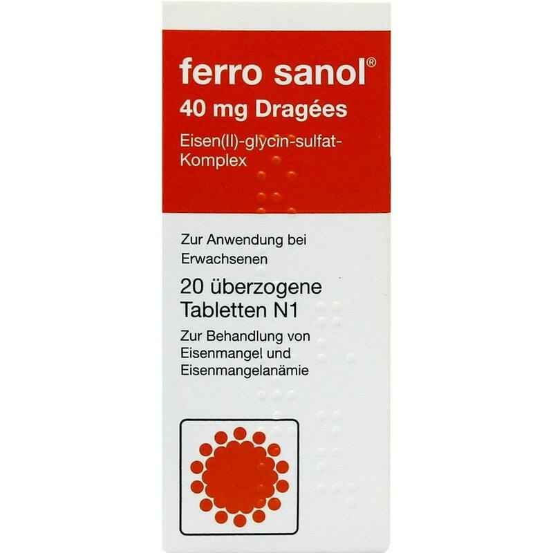 FERRO SANOL überzogene Tabletten