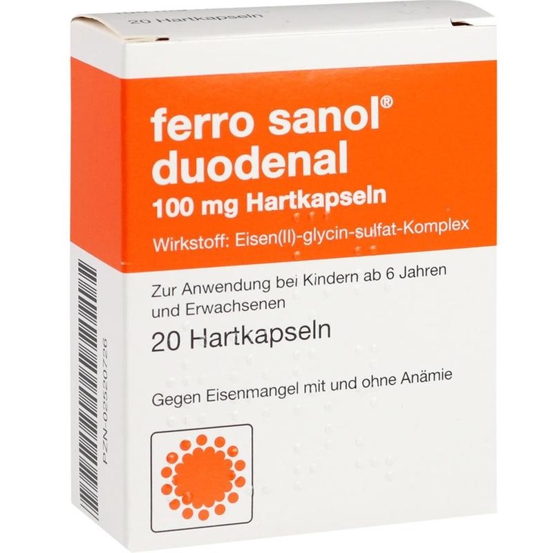 FERRO SANOL duodenal Hartkaps.m.msr.überz.Pell.