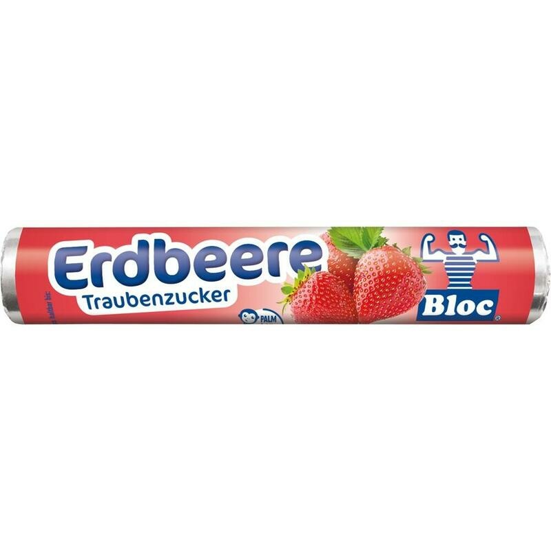 BLOC Traubenzucker Erdbeere Rolle