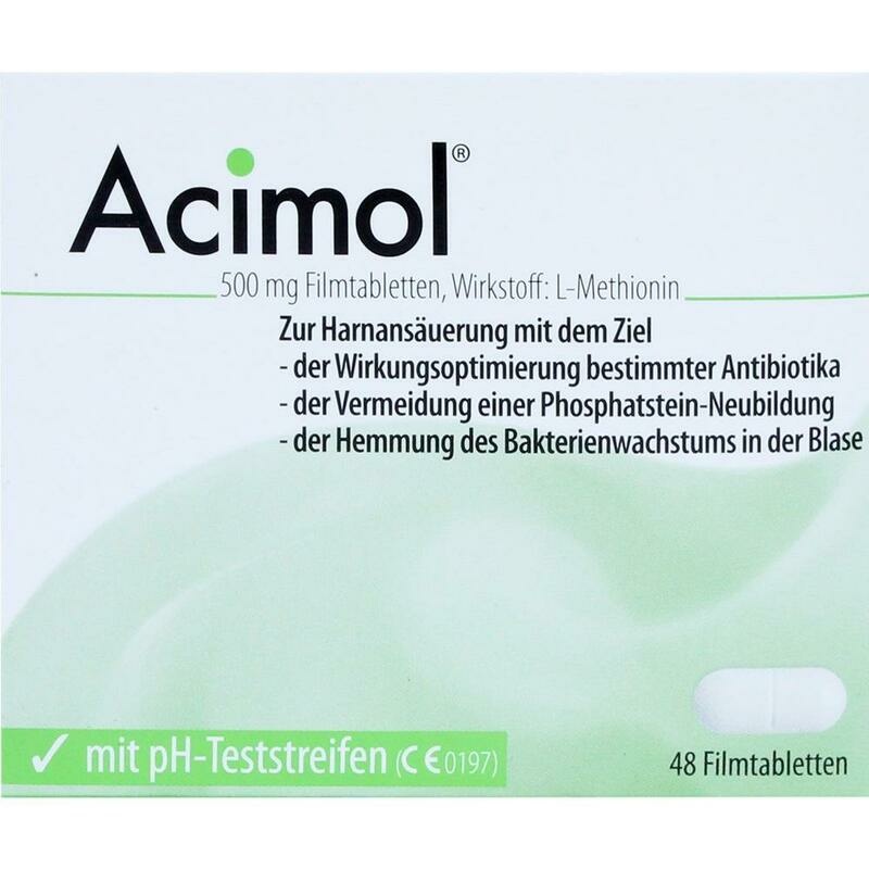 ACIMOL mit pH Teststreifen Filmtabletten