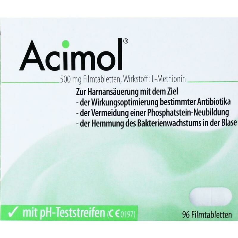 ACIMOL mit pH Teststreifen Filmtabletten