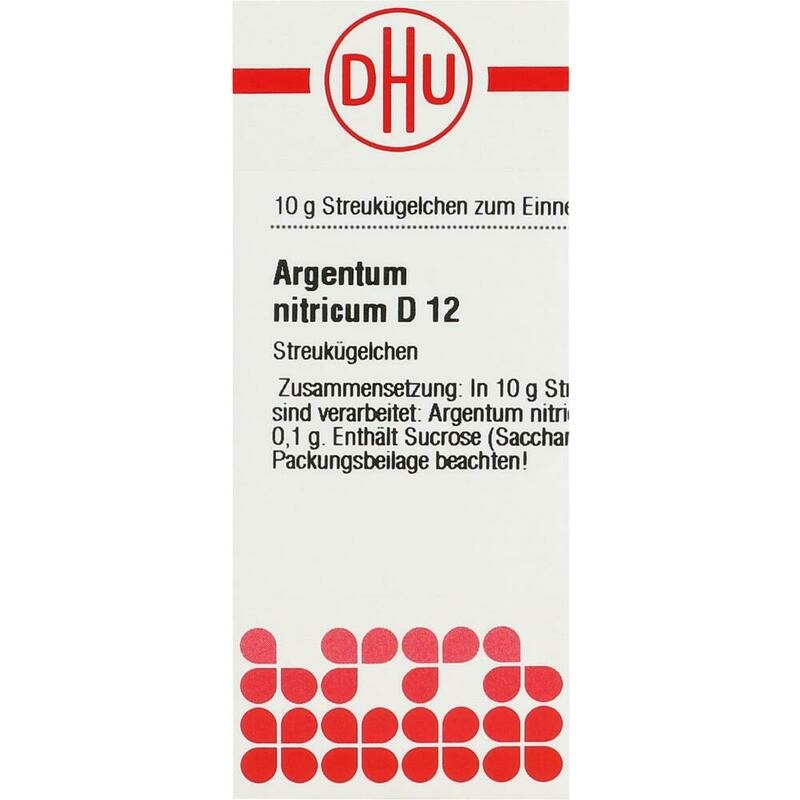 ARGENTUM NITRICUM D 12 Globuli