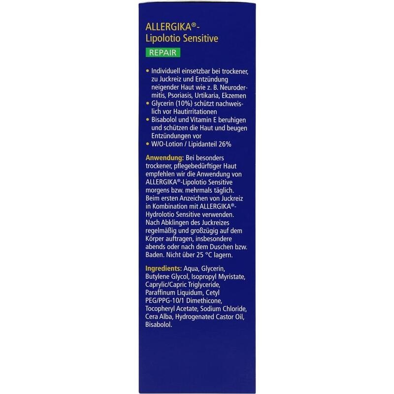 ALLERGIKA Lipolotio sensitive