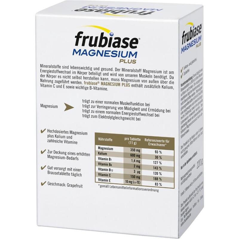 FRUBIASE MAGNESIUM Plus Brausetabletten