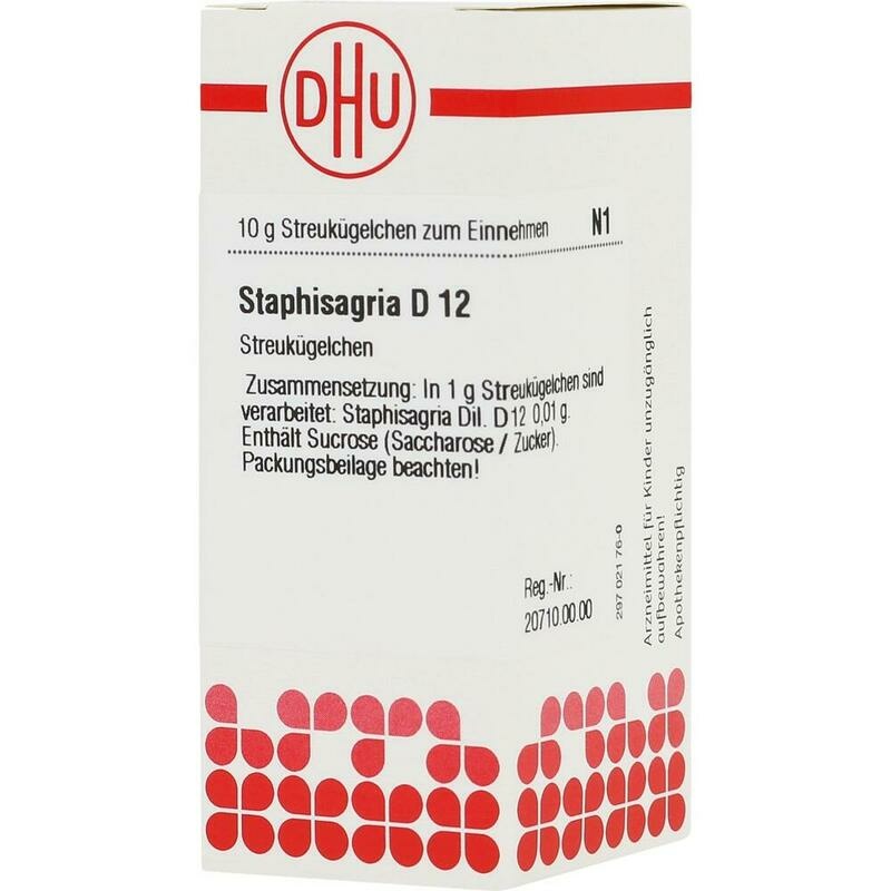 STAPHISAGRIA D 12 Globuli