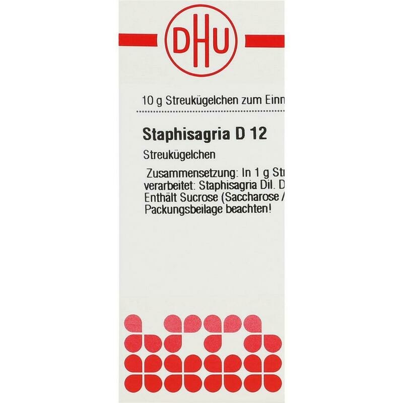 STAPHISAGRIA D 12 Globuli