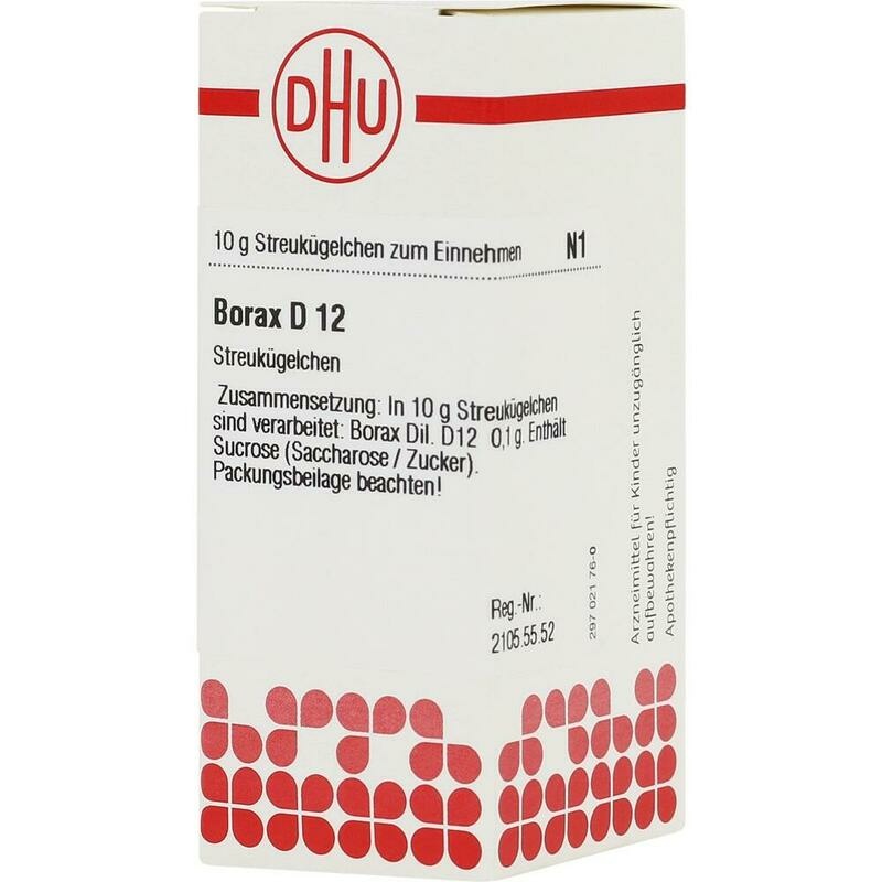 BORAX D 12 Globuli