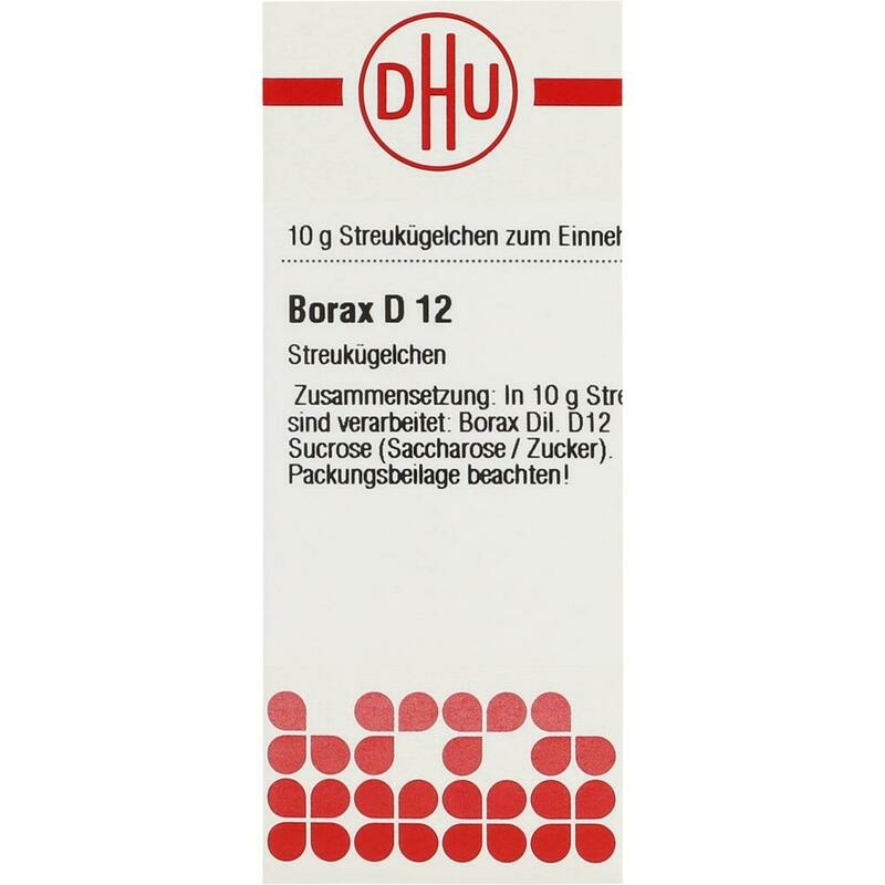 BORAX D 12 Globuli