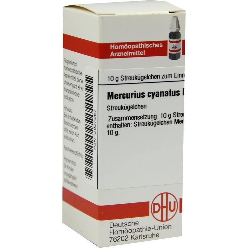 MERCURIUS CYANATUS D 6 Globuli