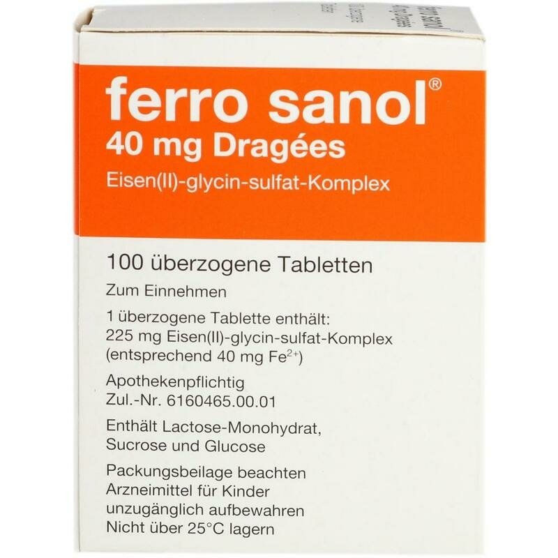 FERRO SANOL überzogene Tabletten