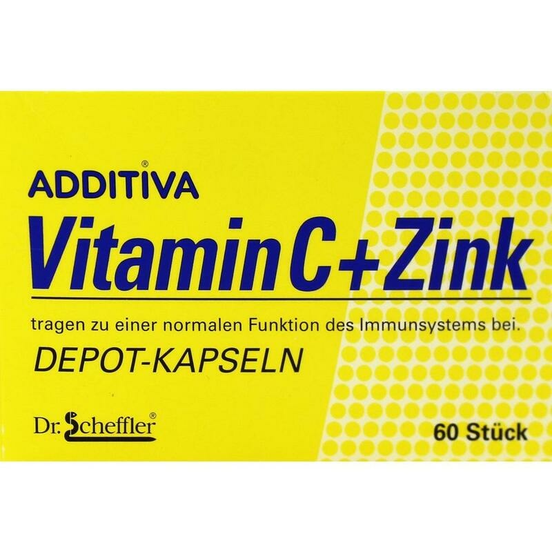 ADDITIVA Vitamin C Depot 300 mg Kapseln