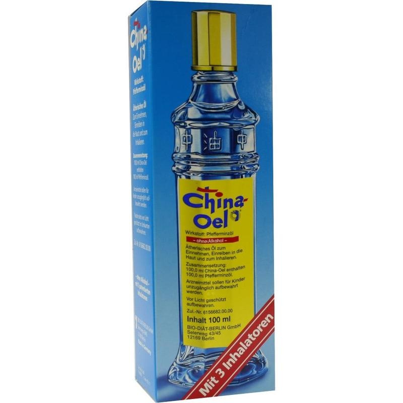 CHINA ÖL mit 3 Inhalatoren