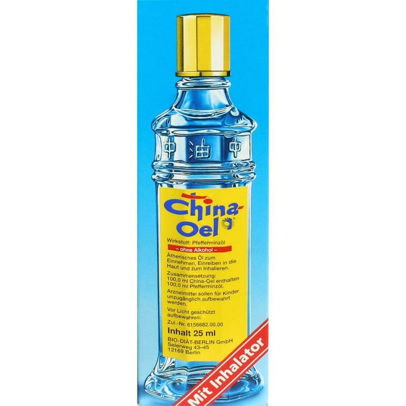 CHINA ÖL mit Inhalator