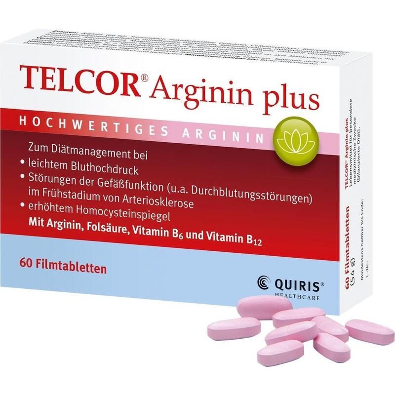 TELCOR Arginin plus Filmtabletten