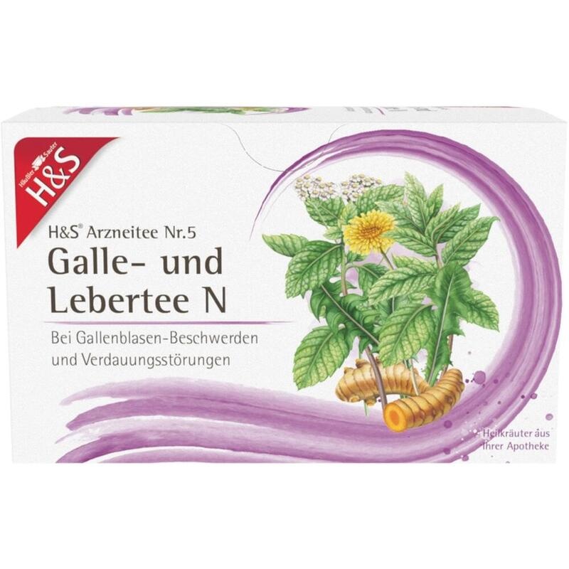 H&S Galle- und Lebertee N Filterbeutel
