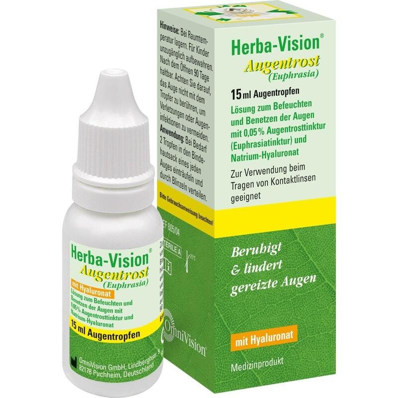HERBA-VISION Augentrost Augentropfen