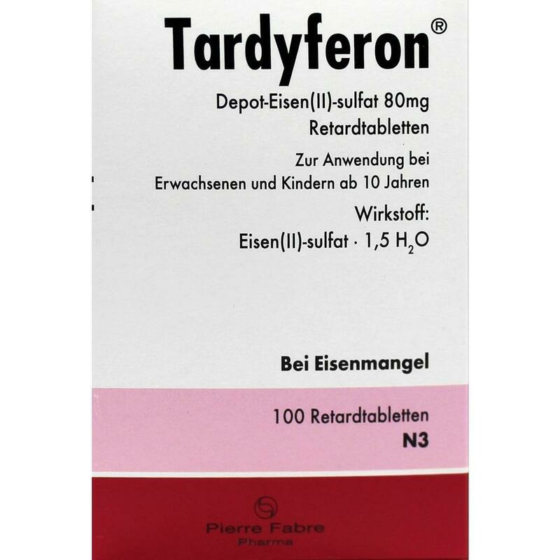 TARDYFERON Depot-Eisen(II)-sulfat 80 mg Retardtab.