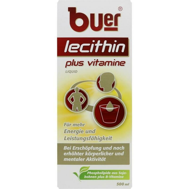 BUER LECITHIN Plus Vitamine flüssig