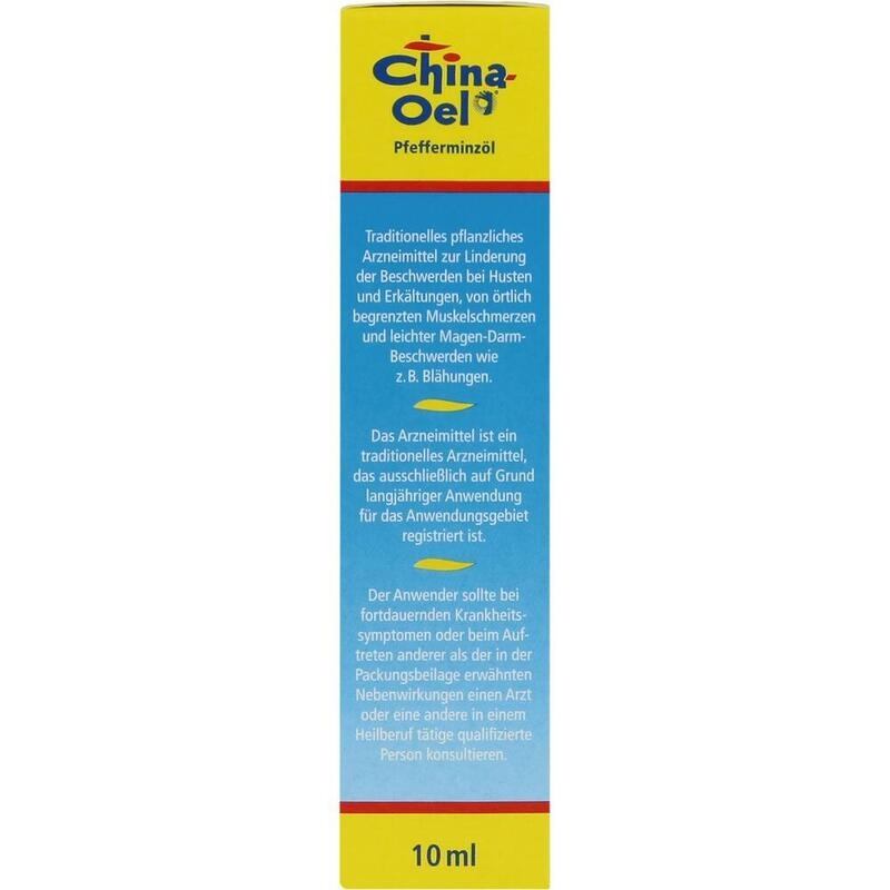 CHINA ÖL ohne Inhalator