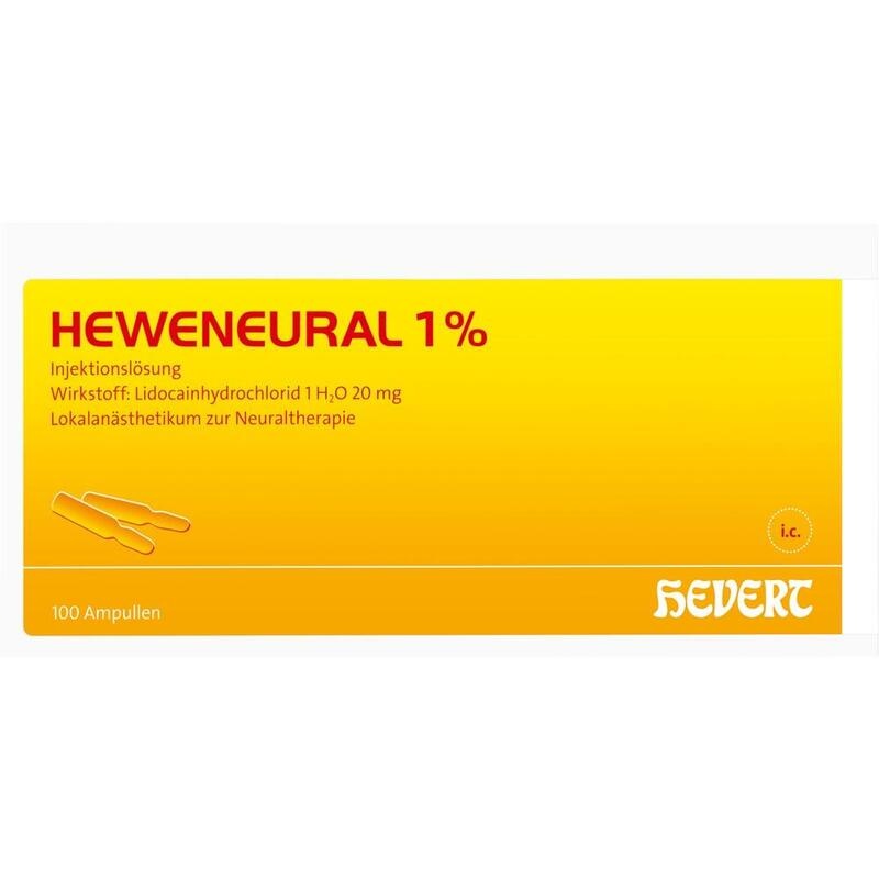 HEWENEURAL 1% Injektionslösung Ampullen
