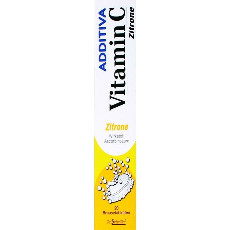 ADDITIVA Vitamin C 1 g Brausetabletten