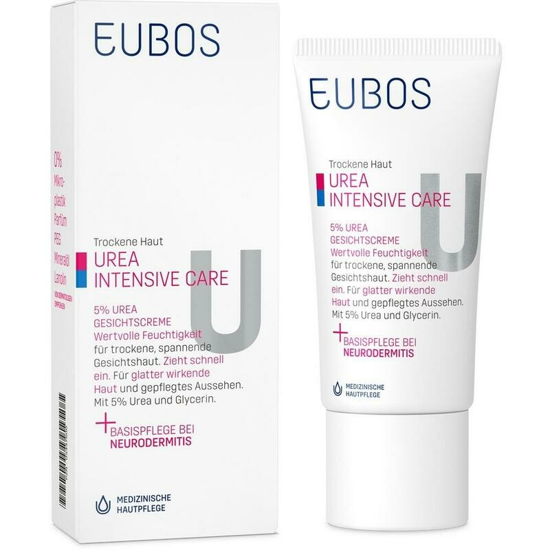 EUBOS TROCKENE Haut Urea 5% Gesichtscreme