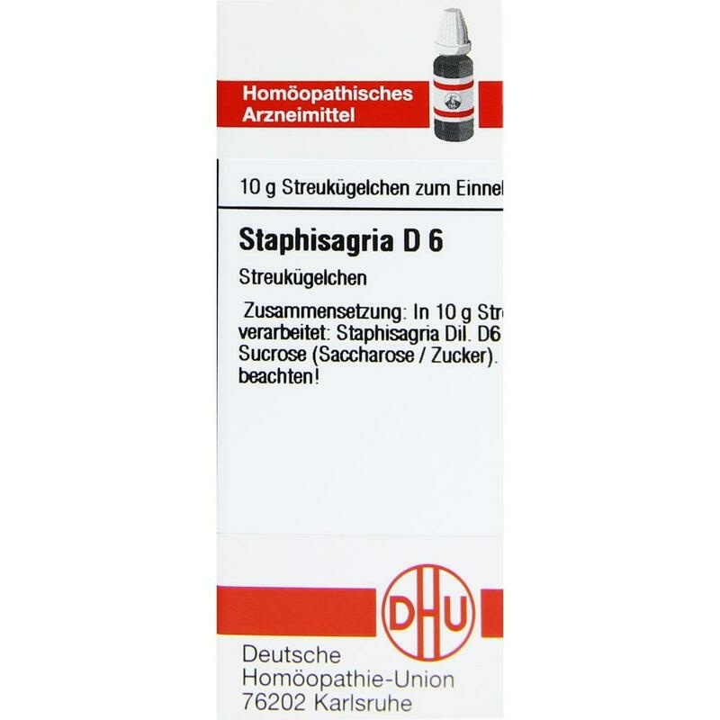 STAPHISAGRIA D 6 Globuli