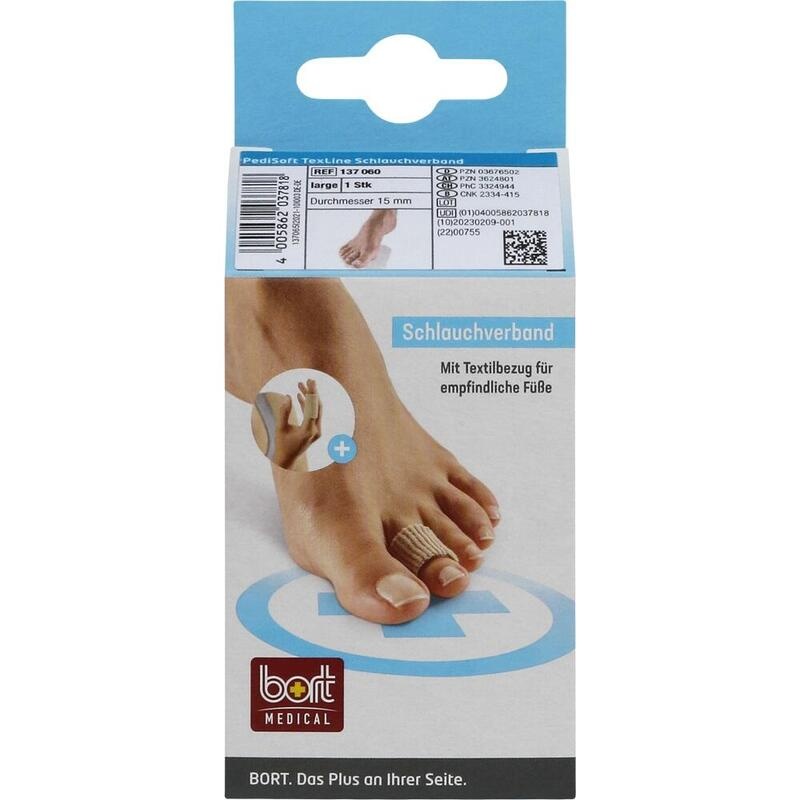 BORT PediSoft TexLine Schlauchverband large