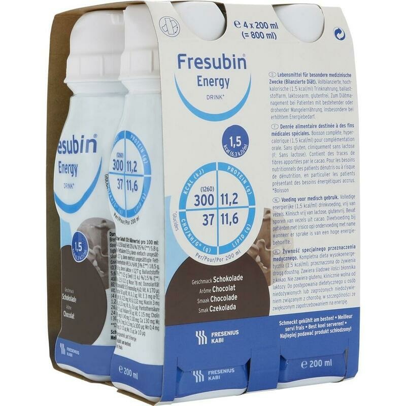 FRESUBIN ENERGY DRINK Schokolade Trinkflasche