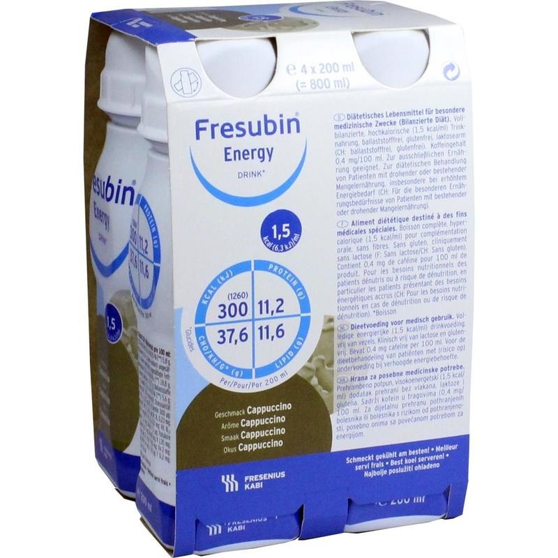 FRESUBIN ENERGY DRINK Cappuccino Trinkflasche