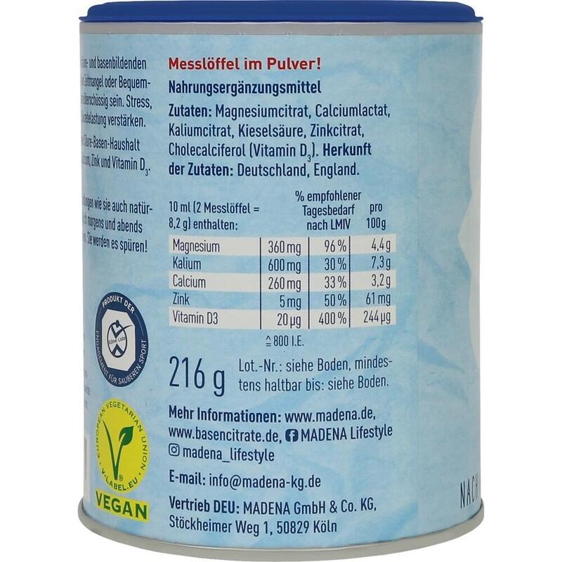 BASEN CITRATE Pur n.Apotheker Rudolf Keil Pulver