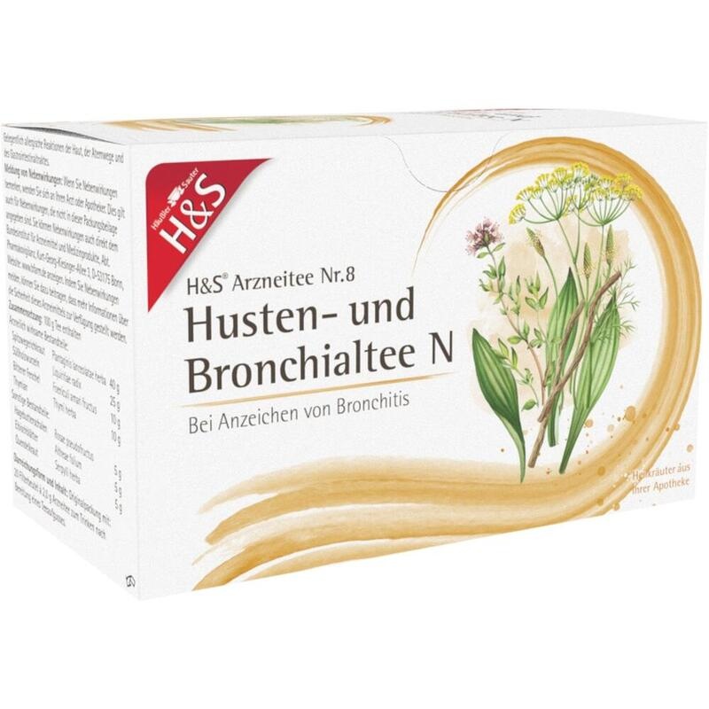 H&S Husten- und Bronchialtee N Filterbeutel