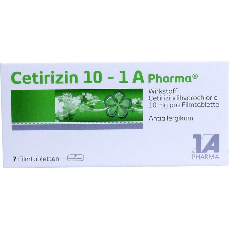 CETIRIZIN 10-1A Pharma Filmtabletten