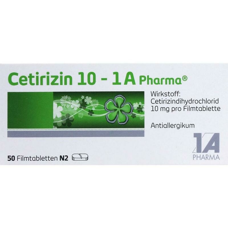 CETIRIZIN 10-1A Pharma Filmtabletten