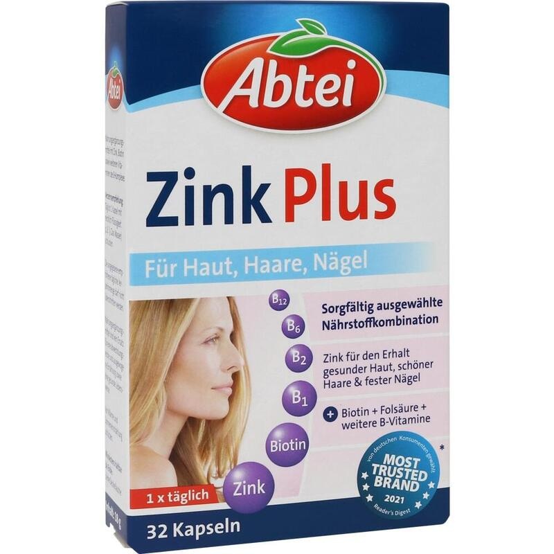 ABTEI Zink Plus Nährstoff Kapseln