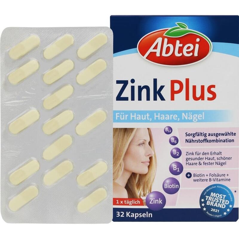 ABTEI Zink Plus Nährstoff Kapseln