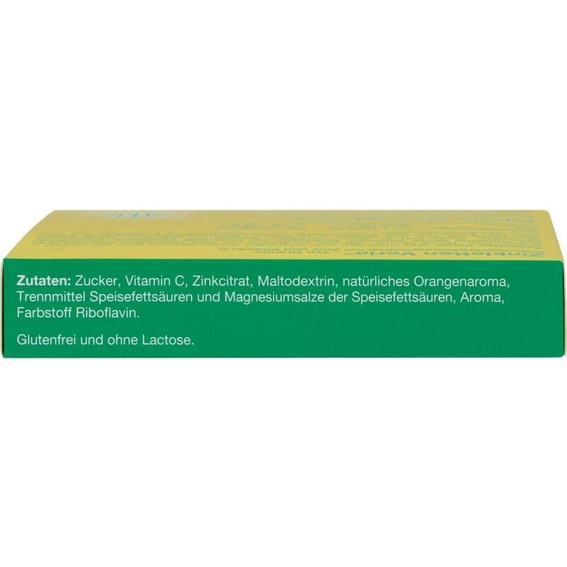 ZINKLETTEN Verla Orange Lutschtabletten