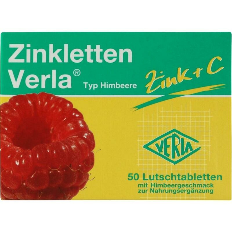 ZINKLETTEN Verla Himbeere Lutschtabletten