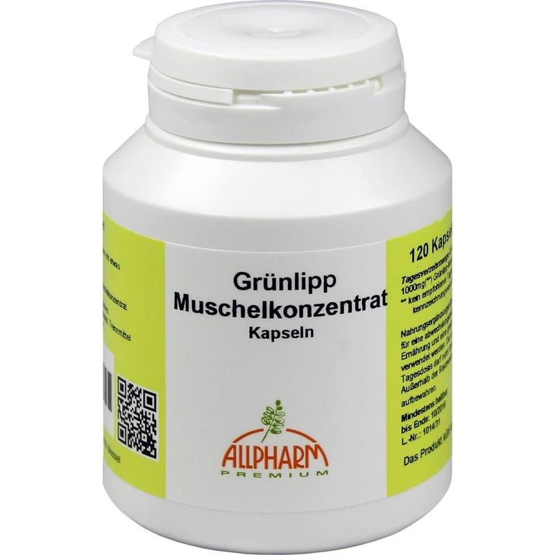 GRÜNLIPPMUSCHEL KONZENTRAT 500 mg Kapseln