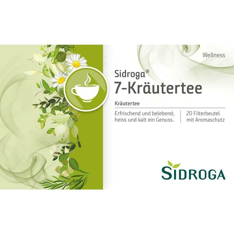 SIDROGA Wellness 7-Kräutertee Filterbeutel
