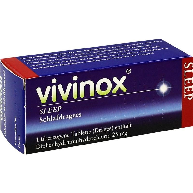 VIVINOX Sleep Schlafdragees überzogene Tab.
