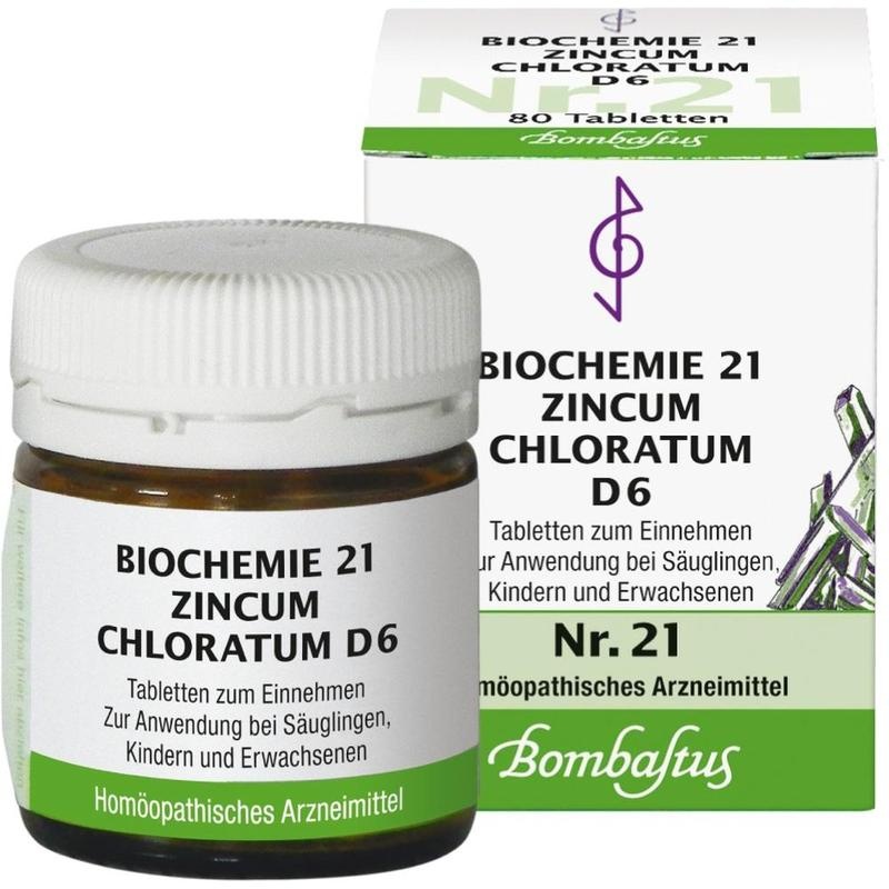 BIOCHEMIE 21 Zincum chloratum D 6 Tabletten